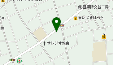 目黒サレジオ幼稚園の地図画像