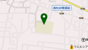 東京都立練馬特別支援学校の地図画像