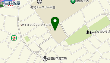 東京都立青鳥特別支援学校の地図画像