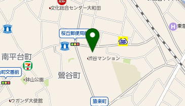 青山製図専門学校1号館の地図画像
