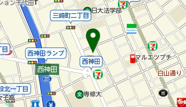 大原簿記学校の地図画像