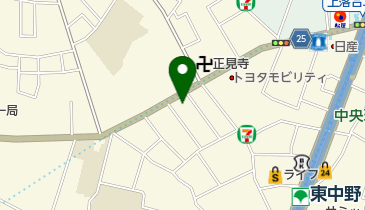 エアライン・鉄道・ホテル・テーマパーク専門学校東京の地図画像