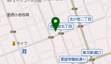 東京表現高等学院MIICAの地図画像