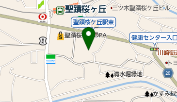 東京多摩調理製菓専門学校の地図画像