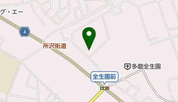 国立療養所多磨全生園附属看護学校の地図画像