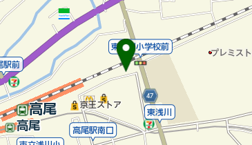 東京高尾看護専門学校の地図画像