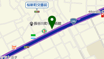 東京工科自動車大学校世田谷校の地図画像