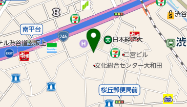 専門学校ビジョナリーアーツの地図画像