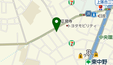東京ブライダル専門学校の地図画像