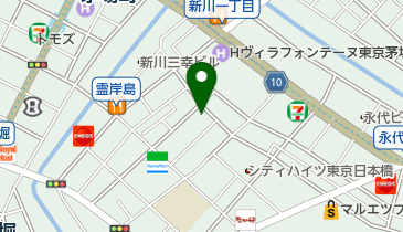 専門学校東京医療学院の地図画像