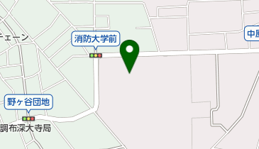 消防大学校の地図画像