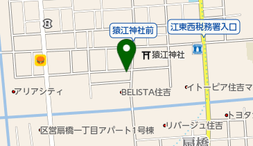 猿江保育園の地図画像