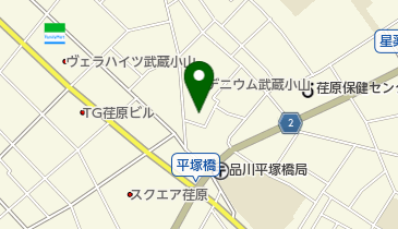 荏原保育園の地図画像