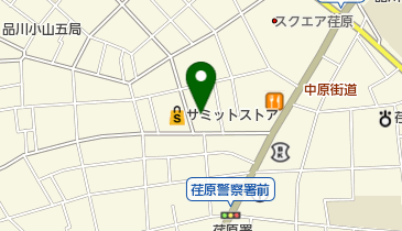 荏原西保育園の地図画像