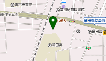 蒲田本町保育園の地図画像
