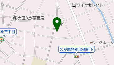 久が原保育園の地図画像