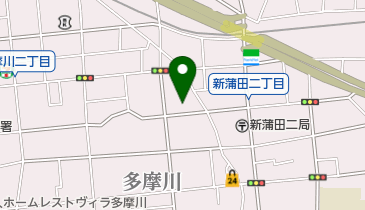 矢口保育園の地図画像
