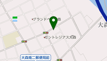 大森南保育園の地図画像