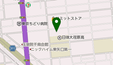 池上長尾保育園の地図画像