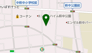 本羽田保育園の地図画像