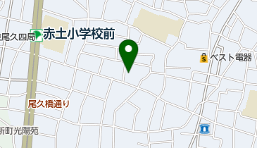 東尾久保育園の地図画像