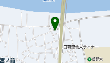 熊野前保育園の地図画像