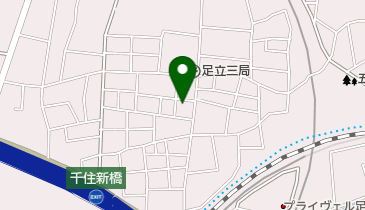 五反野保育園の地図画像