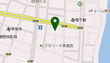 東葛西保育園の地図画像