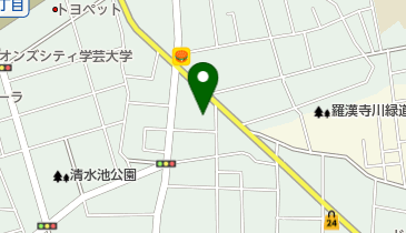 目黒本町保育園の地図画像