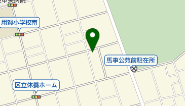 上用賀保育園の地図画像