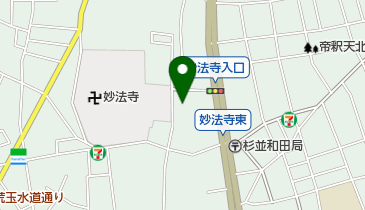 杉並区立堀ノ内東保育園の地図画像