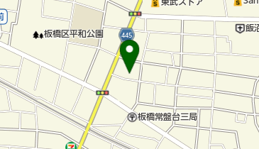 ときわ台保育園の地図画像