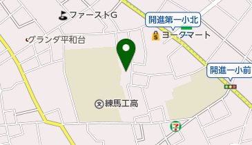 練馬仲町保育園の地図画像