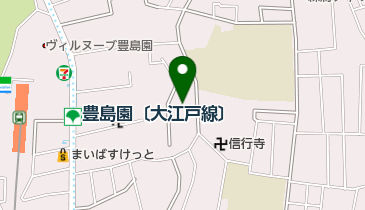 練馬保育園の地図画像