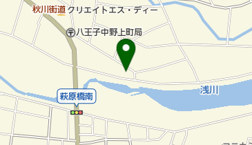 中野保育園の地図画像