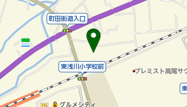 浅川保育園の地図画像