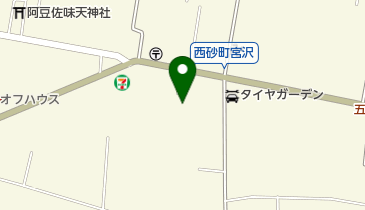 西砂保育園の地図画像