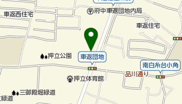押立保育園の地図画像