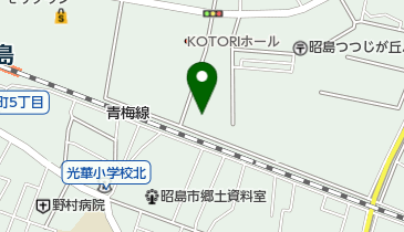 つつじが丘保育園の地図画像