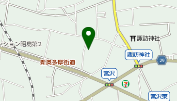 昭和保育園の地図画像