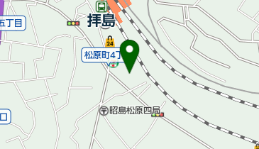 松原保育園の地図画像