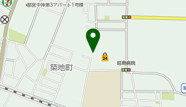 昭和郷第二保育園の地図画像