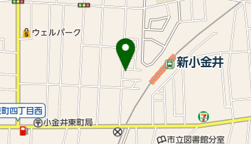 こむぎ保育園の地図画像