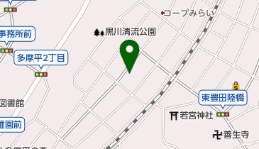 あおぞら東豊田保育園の地図画像