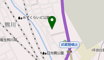 若葉保育園の地図画像