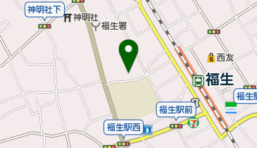 私立福生保育園の地図画像