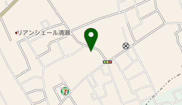 中清戸保育園の地図画像