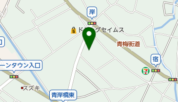 きし保育園の地図画像