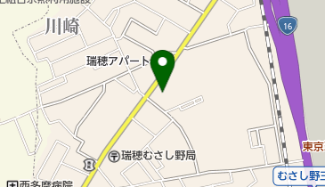 むさしの保育園の地図画像