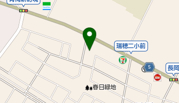 長岡保育園の地図画像
